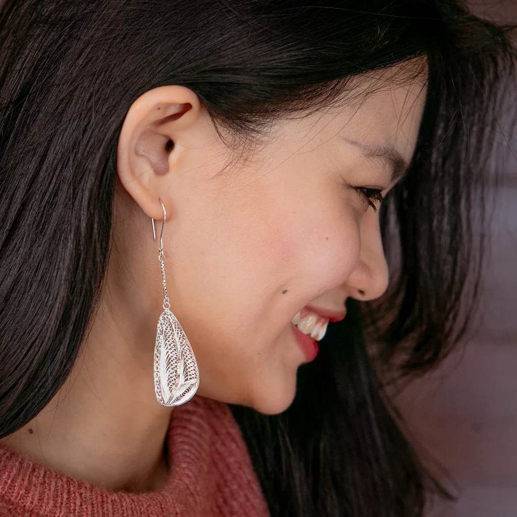 Selaka Kotagede Earrings - Fly Wings